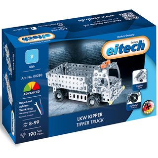 Constructie set - kiepwagen - 190 onderdelen